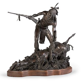 Rusty Phelps (American, b. 1936) Bronze Sculpture