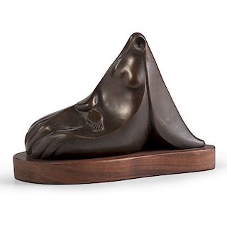 Allan Houser (Chiricahua Apache, 1914-1994) Bronze Sculpture 