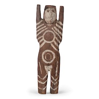 Charlie Willeto (Dine, 1897-1964) Folk Art Wood Figure, From The Harriet and Seymour Koenig Collection, NY