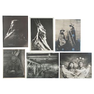 Silver Gelatin Photographs of Tlingit