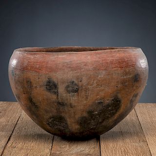Ohkay Owingeh (San Juan) Pottery Dough Bowl, From The Harriet and Seymour Koenig Collection, NY