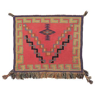 Navajo Germantown Single Saddle Blanket / Rug