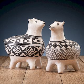 Jessie Garcia (Acoma, 1910-1999) Pottery Sheep, From The Harriet and Seymour Koenig Collection, NY