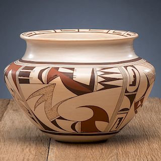 Joy Navasie, Second Frog Woman (Hopi, 1919-2012) Pottery Jar