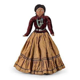 Navajo Doll, Deaccessioned From the Hopewell Museum, Hopewell, NJ