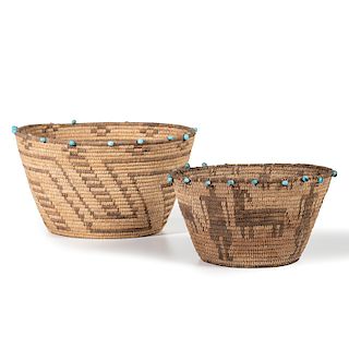 Akimel O'odham (Pima) Pictorial Baskets, From The Harriet and Seymour Koenig Collection, NY