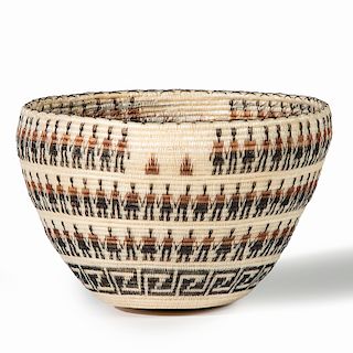 Ruby Thomas (Tohono O' odham, 20th century), Award Winning (Papago) Horsehair Basket, From the Collection of William H. Saunders, M.D. and Putzi Saund