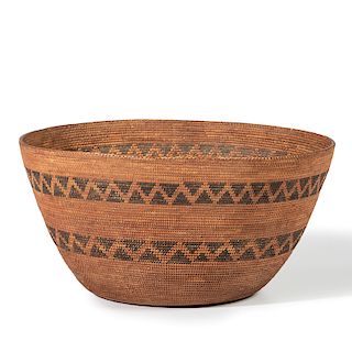 Yokut Cooking Basket, Deaccessioned From the Hopewell Museum, Hopewell, NJ