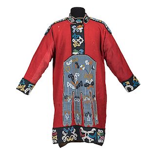 Tlingit Beaded Wool Tunic