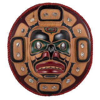 Bill Henderson (Kwakwaka'wakw, b. 1950) Carved Wood Mask