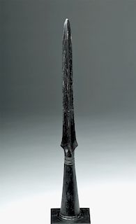 Viking Iron Socketed Throwing Spearhead
