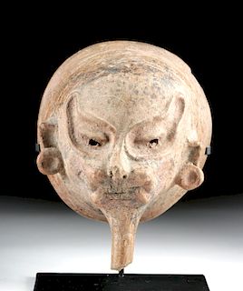 Pre-Classic Tlatilco Ceramic Mask - Chaac