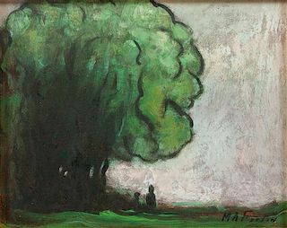 * Marc-Aurele Fortin, (Canadian, 1888-1970), Study of a Tree