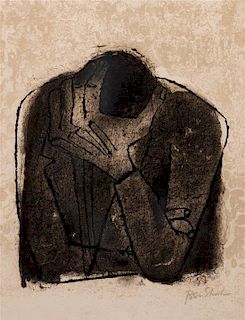 Ben Shahn, (American, 1898-1969), Crying Man
