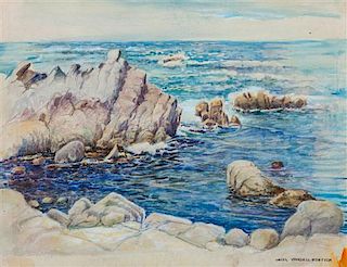 * Hazel Goetsch, (American, 1892-1984), The Blue Sea
