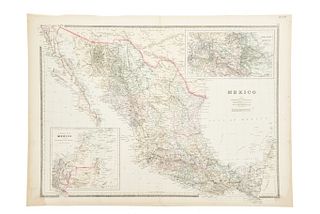 Bradley & Bro., Wm. M. Mexico. Philadelphia, 1889. Litografía coloreada, 43 x 59.5 cm.