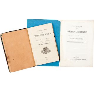 González, Julian/Mancera, Ramón. Sobre Homeopatía y lesiones. México, 1871 y 1876. Piezas 2.