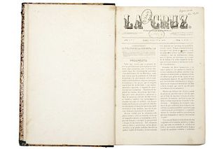 La Cruz / La Voz de la Religión. Puebla, 1879-80 / México, 1852. Total de piezas: 2.