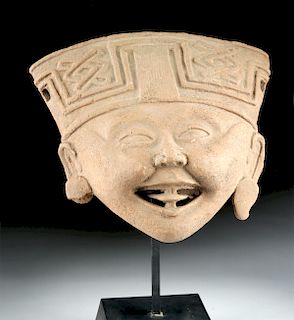 Veracruz Pottery Head - Sonriente "Smiling Face"