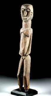 Early 20th C. Lobi Wooden Bateba Phuwe Figure