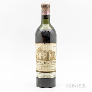Chateau Haut Brion 1952, 1 bottle
