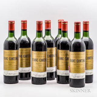 Chateau Brane Cantenac 1961, 8 bottles