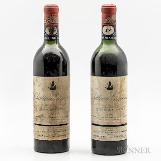 Chateau Giscours 1961, 2 bottles