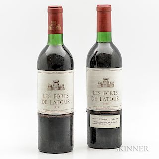 Forts de Latour 1970, 2 bottles
