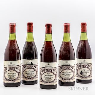 Drouhin-Laroze Chambertin Clos De Beze 1971, 5 bottles
