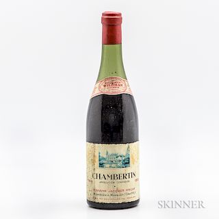 Jacques Prieur Chambertin 1961, 1 bottle