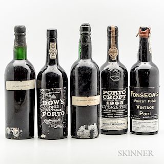 1963 Port, 5 bottles