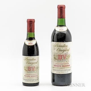 Beaulieu Vineyard Cabernet Sauvignon Georges de Latour Private Reserve, 1 demi bottle 1 bottle