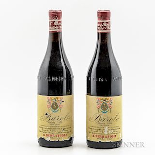 E. Pira Barolo Riserva 1990, 2 bottles