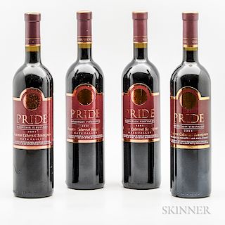 Pride Mountain Vineyards, 4 bottles