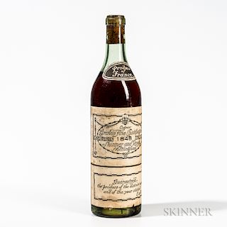 Skinner and Rook Nottingham Grande Fine Champagne 1848, 1 bottle