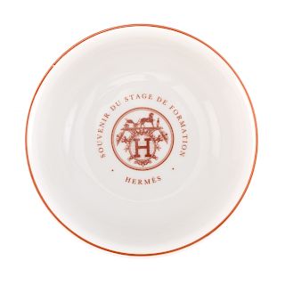 A Hermès Porcelain Change Tray