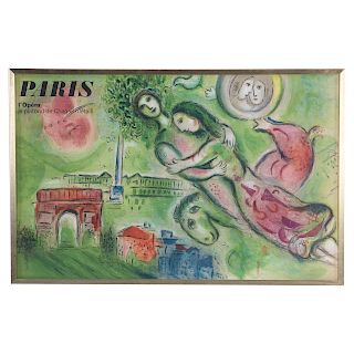 Marc Chagall. "Paris L'Opera"