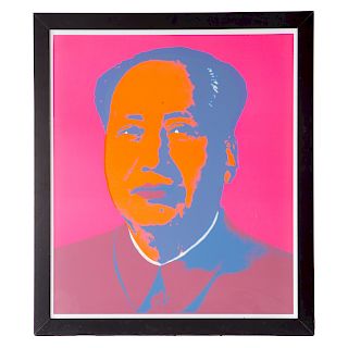 After Andy Warhol. "Mao," Sunday B. Morning