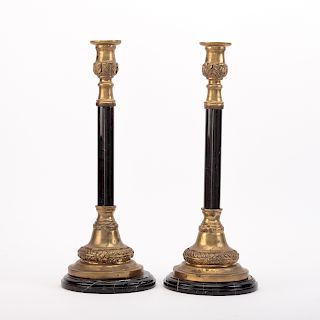 Pair Louis XVI Style Candlesticks