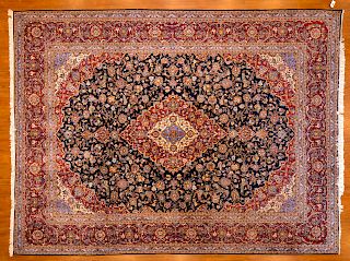 Keshan Carpet, approx. 10 x 13.1