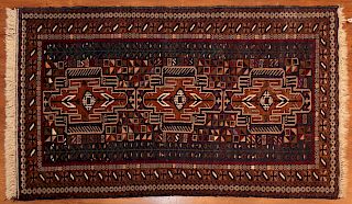 Afghan Tribal Rug, approx. 3.8 x 6.4