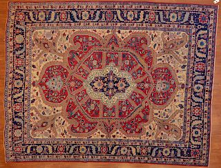 Antique Herez Rug, approx. 8.4 x 10.8
