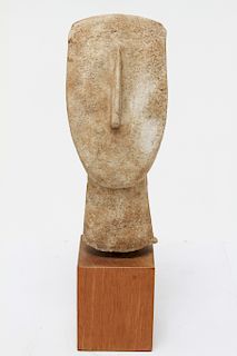 Cycladic Manner Head Composite Sculpture