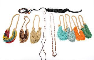 Ladies' Beaded Necklaces & Bracelet, 11