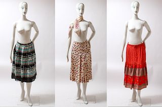 Designer Vintage Skirts incl. Givenchy, 3 Pcs.