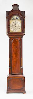 George III Mahogany Tall Case Clock, Signed William Bull, Stratford, Essex