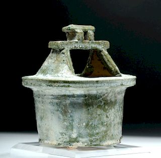 Ancient Chinese Han Dynasty Pottery Well Model