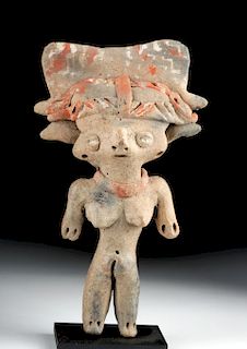Michoacan Pottery Standing Female Figure
