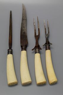 Antique utensil set