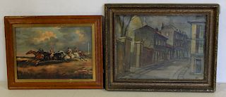 Lot Of 2 Oil Paintings To Include
